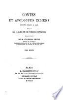 Contes et apologues indiens inconnus jusqu'à ce jour