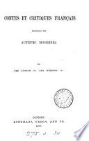 Contes et critiques français, recueilles des auteurs modernes, by the author of 'Amy Herbert' &c