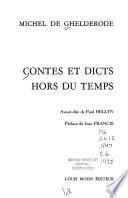 Contes et dicts hors du temps