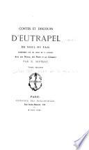 Contes et discours d'Eutrapel