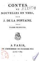 Contes et nouvelles en vers