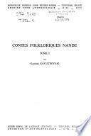 Contes folkloriques nande
