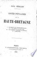 Contes populaires de la Haut-Bretagne