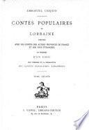 Contes populaires de Lorraine
