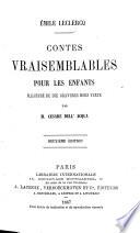 Contes vraisemblables pour les enfants