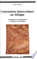 Contestations démocratiques en Afrique