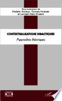 Contextualisations didactiques