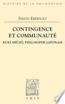 Contingence et Communaute