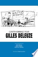 Contr'hommage pour Gilles Deleuze