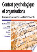 Contrat psychologique et organisations