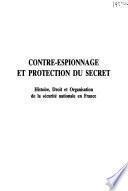 Contre-espionnage et protection du secret
