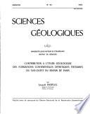Contribution à l'étude géologique des formations continentales détritiques tertiaires du sud-ouest du Bassin de Paris
