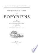 Contributions à l'étude des Bopyriens