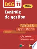 Contrôle de gestion - DCG Epreuve 11 - Manuel et applications (Epub 3 RF) - 2019