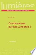 Controverses sur les lumières 1