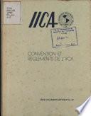 Convention Et Reglements de L'iica