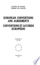 Conventions Et Accords Européens