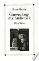 Conversations avec André Gide