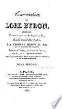 Conversations de Lord Byron