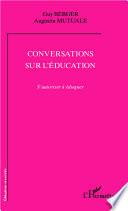 Conversations sur l'éducation