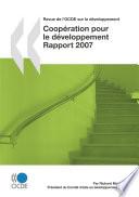 Coopération pour le Développement : Rapport 2007