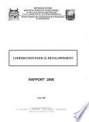 Coopération pour le développement, République du Bénin