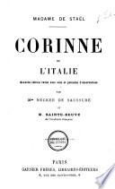 Corinne ou L'Italie