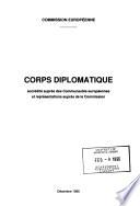 Corps diplomatique accrédité auprès des Communautés européennes