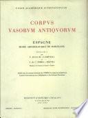 Corpus Vasorum Antiquorum . Volum: 3/1: