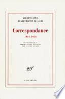 Correspondance (1944-1958)