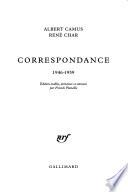 Correspondance, 1946-1959