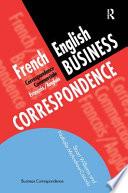 Correspondance Commerciale Français/Anglais