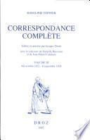Correspondance complète