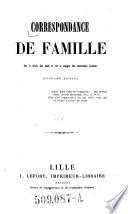 Correspondance de famille