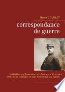 Correspondance de guerre
