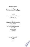 Correspondance de Madame de Graffigny: 11 septembre 1745-17 juillet 1746, lettres 897-1025