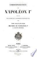Correspondance de Napoleon 1