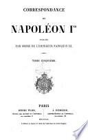 Correspondance de Napoleon 1
