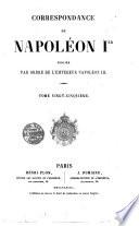 Correspondance de Napoleon 1