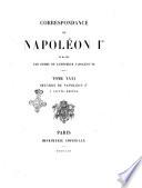 Correspondance de Napoleon 1. publiee par ordre de l'Empereur Napoleon 3