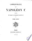Correspondance de Napoléon Ier