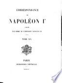 Correspondance de Napoléon Ier