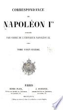Correspondance de Napoléon Ier