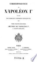 Correspondance de Napoléon Ier