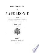 Correspondance de Napoléon Ier
