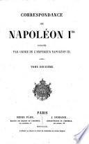 Correspondance de Napoléon Ier