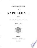 Correspondance de Napoléon Ier