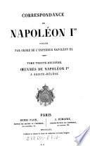 Correspondance de Napoléon Ier