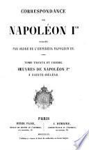 Correspondance de Napoléon Ier