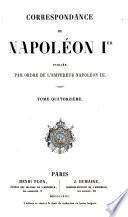 Correspondance de Napoléon Ier